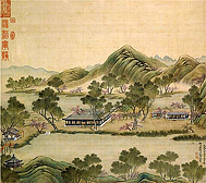 乾隆圆明园四十景：淡泊宁静