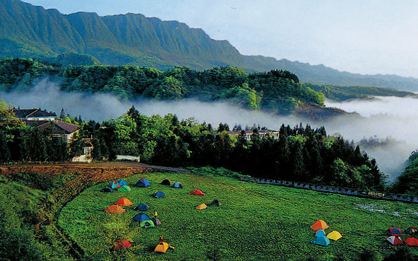 雅安市-雨城区-碧峰峡风景区