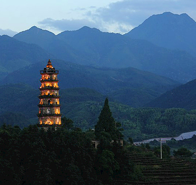 南平市-松溪县-湛卢山|奎光塔|风景区