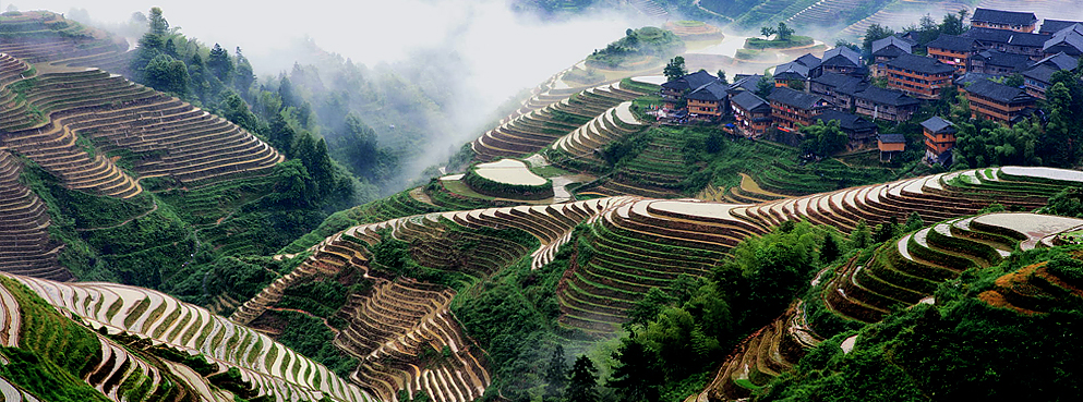 桂林市-龙胜县-龙脊梯田风景区