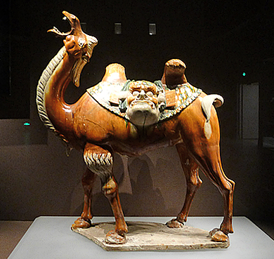 洛阳博物馆|三彩骆驼