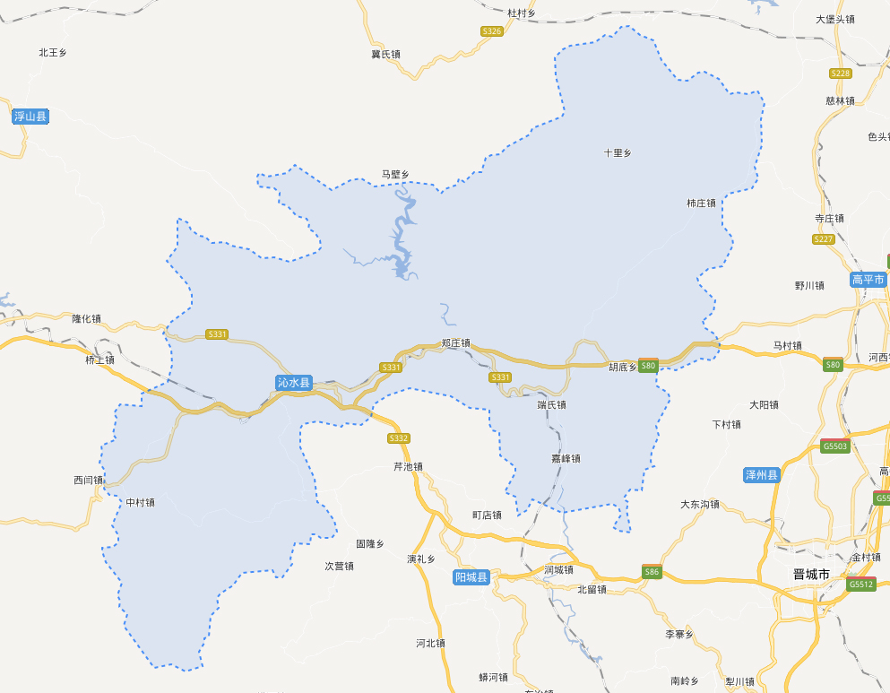 xx-trip-山西省-晋城市-沁水县-示意图