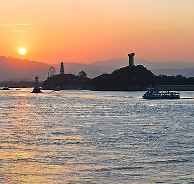 温州市-鹿城区-江心屿|江心双塔|风景旅游区|4A