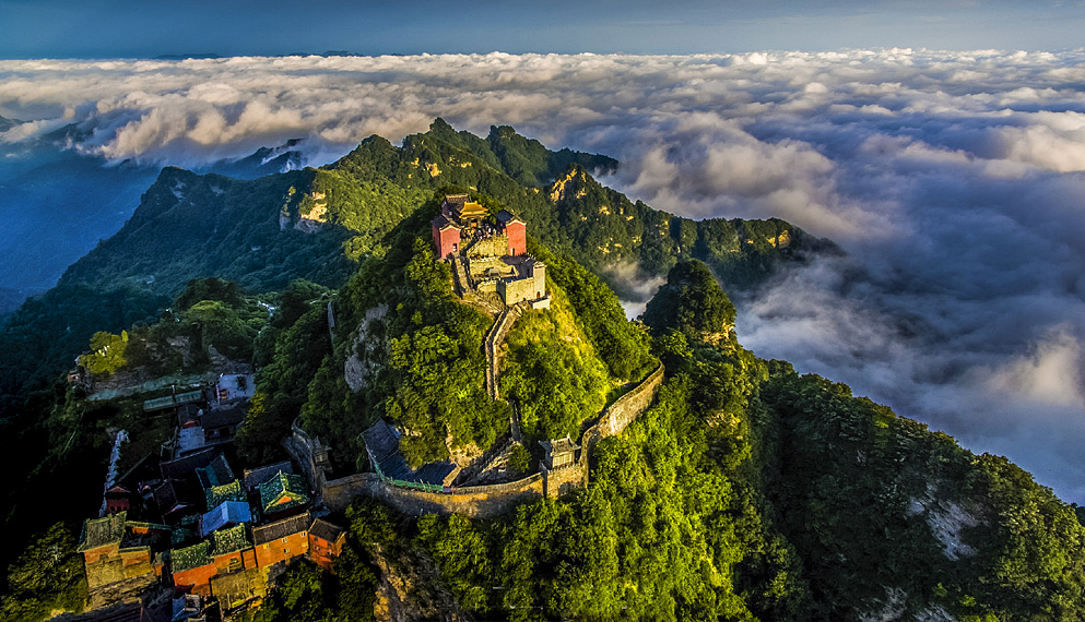 十堰市-丹江口市-武当山·天柱峰·|明|金顶太和宫·风景区