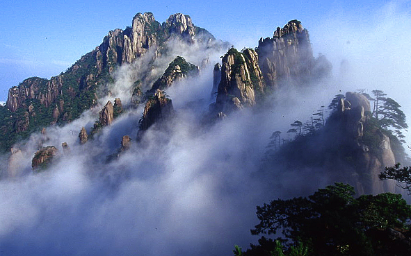 上饶市-玉山县-三清山（花岗岩峰林）国家地质公园·三清山（|明|建筑群）国家级风景名胜区|5A