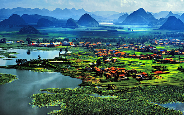 文山州-丘北县-普者黑（普者黑国家湿地公园·普者黑国家级风景名胜区）风景旅游区|5A