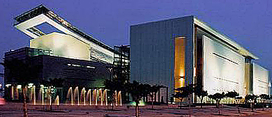 澳门-大堂区-澳门文化中心(澳门大剧院)·澳门艺术博物馆