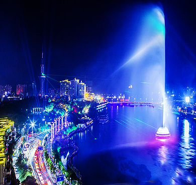 河源市-源城区-新丰江|音乐喷泉风景区