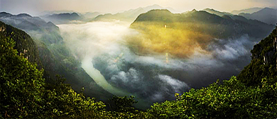 文山州-丘北县-温浏乡-清水江·猴爬岩峡谷风景区