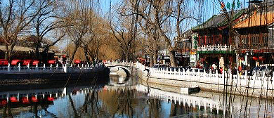 北京市-西城区-什刹海·银锭桥（后海酒吧街）风景区