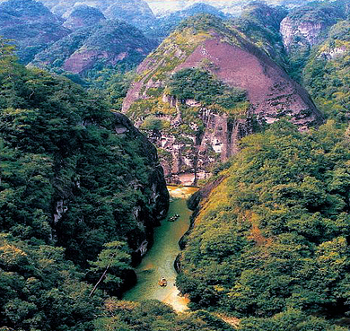 三明市-泰宁县-泰宁丹霞·上清溪风景区