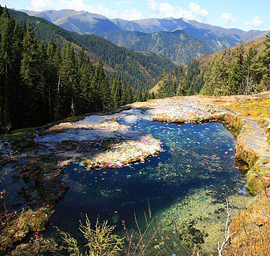 阿坝州-黑水县-卡龙镇-卡龙沟风景区