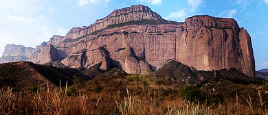 张家口市-赤城县-后城镇-滴水崖（丹霞）风景区