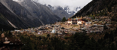 甘孜州-理塘县-章纳乡-格聂神山·冷古寺风景区