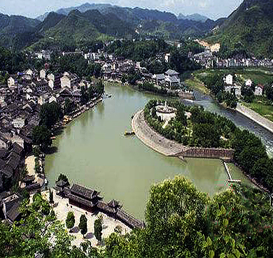 湘西州-花垣县-边城镇·边城古镇（茶峒古镇）风景旅游区|4A