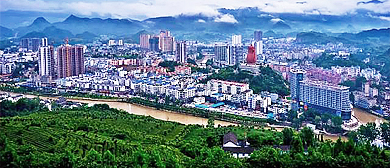 遵义市-湄潭县城-湄江镇·湄江风景区