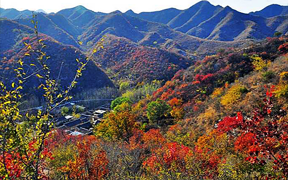 保定市-顺平县-神南镇-太行山·白银坨风景区