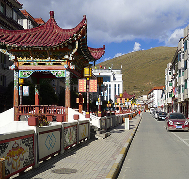 甘孜州-道孚县城-鲜水镇·道孚老街（历史文化街区）