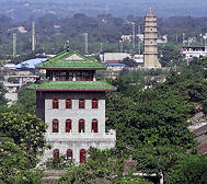 渭南市-富平县城-城关镇-莲湖村·富平老城（望湖楼·圣佛寺塔）