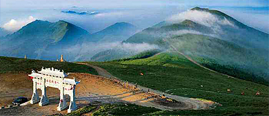 忻州市-五台县-五台山·南台顶（锦绣峰2485米·普济寺）风景区 