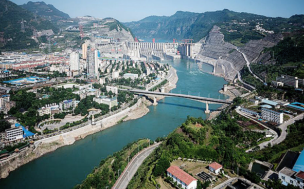 昭通市-水富市-长江（金沙江）向家坝水利枢纽（向家坝水电站·工业旅游区）风景旅游区