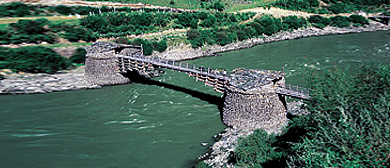 甘孜州-新龙县-乐安乡-雅砻江（|清|波日桥）风景区