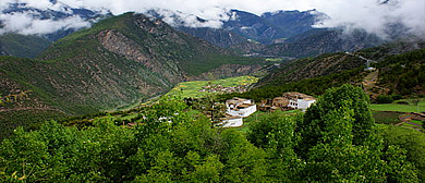 甘孜州-乡城县-沙贡乡-达根村·马熊沟风景区