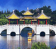 扬州市-邗江区-瘦西湖·|清|五亭桥