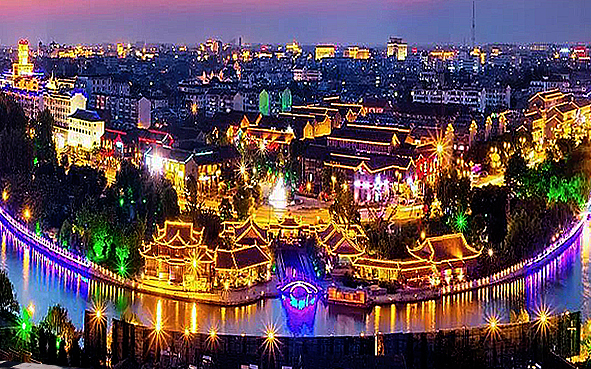 扬州市-广陵区-大运河(淮扬运河)·扬州古运河（大水湾·1912街区）风景旅游区