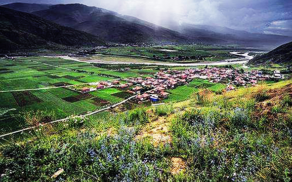 甘孜州-炉霍县-宜木乡-虾拉沱村·鲜水河（鲜水河谷）国家湿地公园