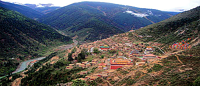 甘孜州-色达县-甲学乡-拉则寺·风景区