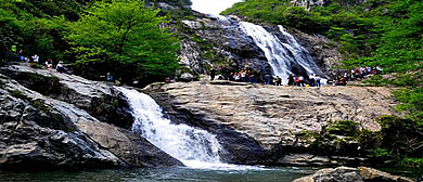 安庆市-潜山市-天柱山镇-天柱大峡谷（九井瀑布）风景区