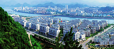 衢州市-常山县城-常山县政府·常山港（滨河）风景区