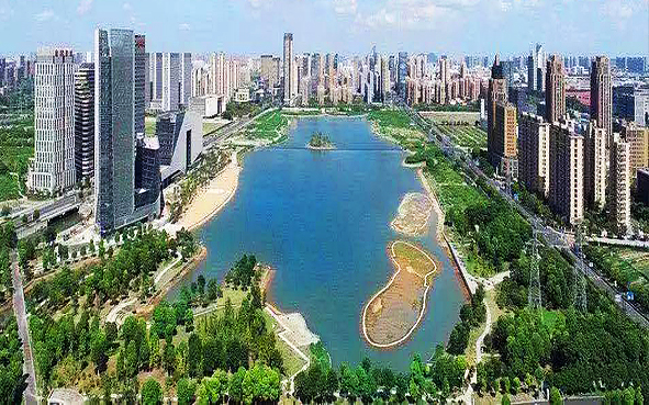 杭州市-钱塘区-杭州经济技术开发区·金沙湖公园