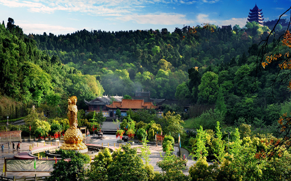 遂宁市-船山区-观音故里·灵泉寺（观音阁）风景旅游区|4A