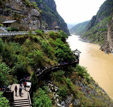 广元市-朝天区-嘉陵江·明月峡（古栈道）风景旅游区
