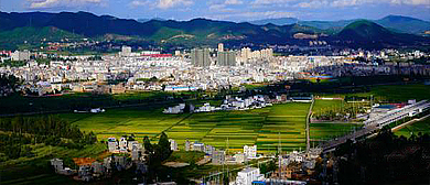 楚雄州-南华县城-龙川镇·中国野生菌湿地公园（研究院）