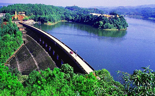 眉山市-仁寿县-黑龙滩国家湿地公园（黑龙滩水库·报恩寺）风景旅游区|4A