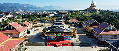 德宏州-瑞丽市-勐卯镇-瑞丽傣王宫·瑞丽总佛寺