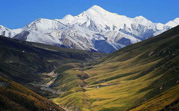 果洛州-玛沁县-阿尼玛卿山（玛卿岗日·6282米）国家地质公园·风景旅游区