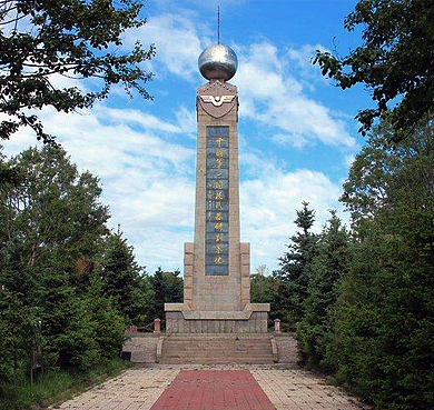 海北州-海晏县-西海镇-中国第一个核武器研制基地纪念碑（原子弹碑）
