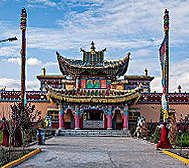 海南州-共和县-恰不恰镇-德吉滩寺（十世班禅大师纪念塔）