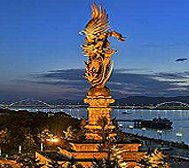 杭州市-滨江区-滨江公园·钱江龙雕塑