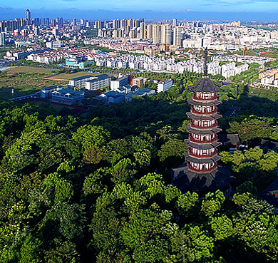 嘉兴市-海宁市-东山森林公园·智标塔（海宁烈士陵园）