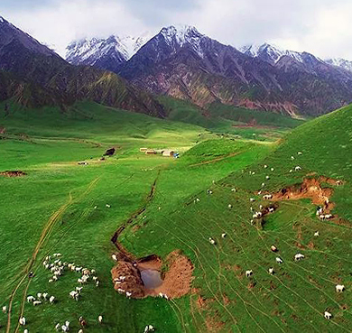 和田地区-策勒县-努尔乡-昆仑山·亚门草场（高山草原）风景区