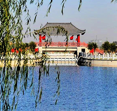 邯郸市-成安县-城安镇-如意公园·如意湖（银杏林）风景区