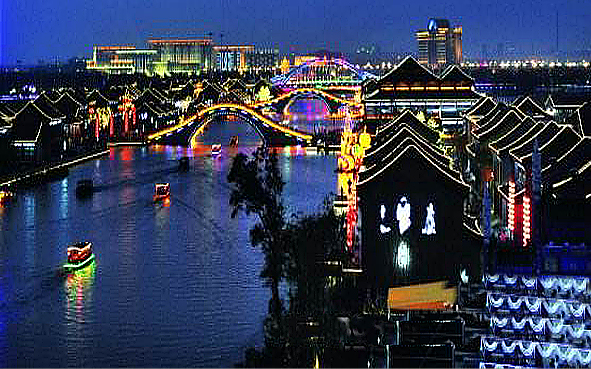 唐山市-丰南区-唐津运河（运河唐人街）风景旅游区|4A