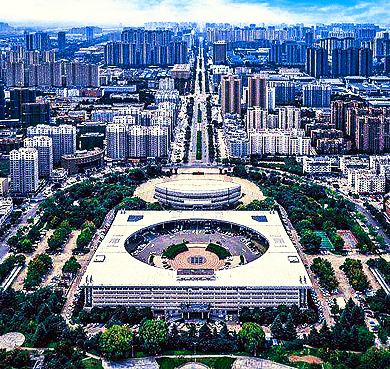 亳州市-谯城区-亳州市政府·广场