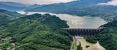 六安市-霍山县-磨子潭镇-淠河·磨子潭水库（别山湖）国家水利风景区