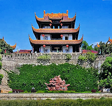 长沙市-天心区-天心公园（天心阁·|明|古城墙·太平天国军魂像）风景旅游区|4A